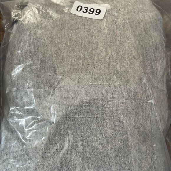 Superdry Ana High Neck Crew Sweatshirt grey oversized cotton blend slouchy 4 - Picture 14 of 14